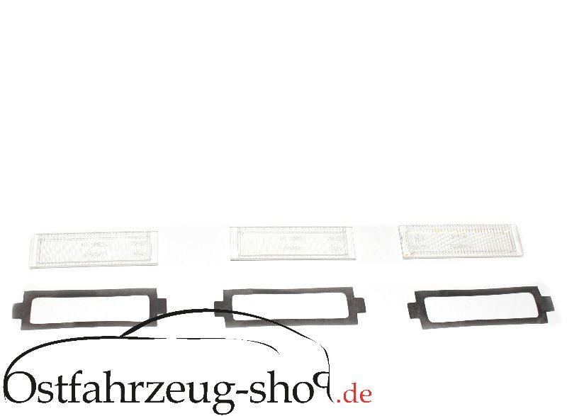 6 teiliges Kennzeichenbeleuchtungs - Set für Trabant 601, 1.1