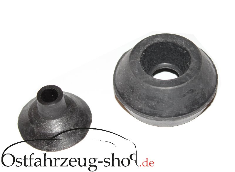 Druckstück mit Abstützgummi für Stoßdämpfer Schraubenfeder hinten Trabant 601, 1.1