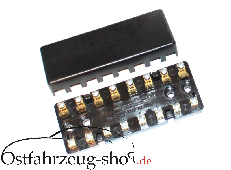 Sicherungsdose / Sicherrungsverteiler 8-fach - 8811.11 NEU für Trabant 601 original