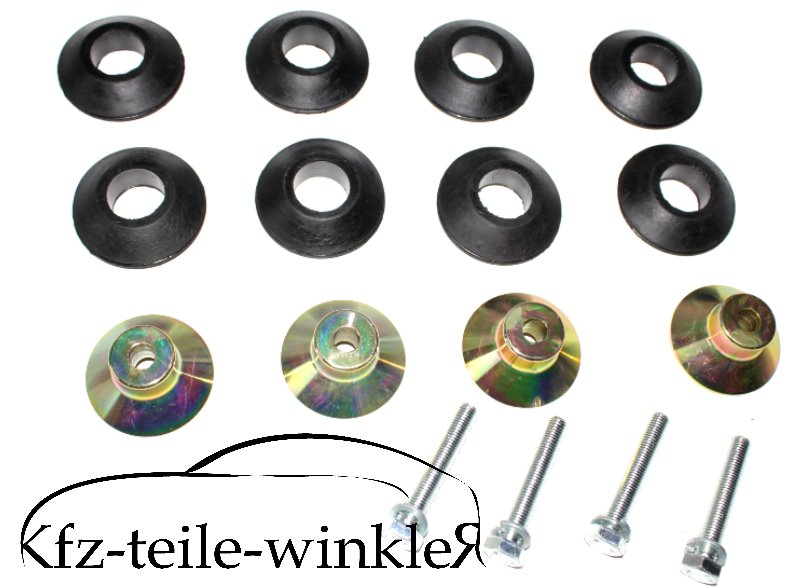 20 teiliger Montagesatz-Hinterachse für Trabant 500, 601, 1.1