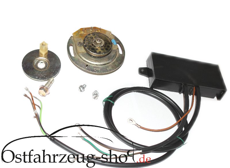 12V Elektronik Zündung komplett EBZA ESE-2H regeneriert für Trabant 601