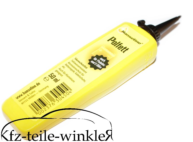 50ml Tube Hanseline Batteriepolfett, Polfett, für Trabant , Wartburg, Barkas, Multicar