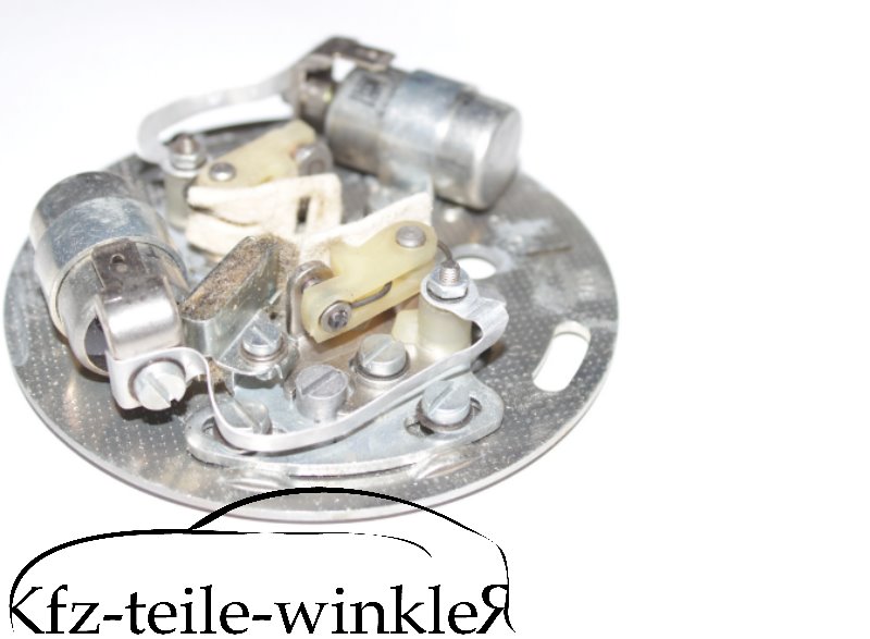Unterbrecherplatte komplett f. Trabant 500, 600, 601 regeneriert