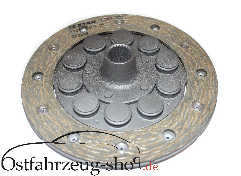 Kupplungsscheibe regeneriert für Wartburg 311, 312, 313