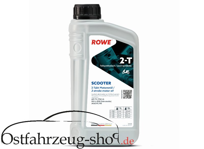 1L 2-Takt-Motoröl vollsynthetisches selbstmischend f. Trabant 500 600 601, Wartburg, Barkas B1000