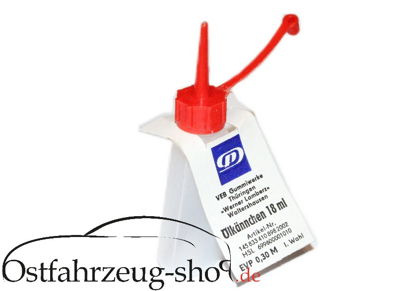 Ölkännchen 18ml Pneumant für Trabant, Wartburg, Barkas B1000