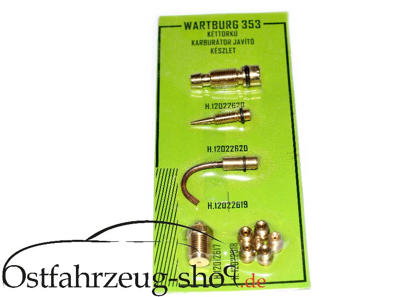 Düsensatz für Jikov Vergaser Wartburg 353