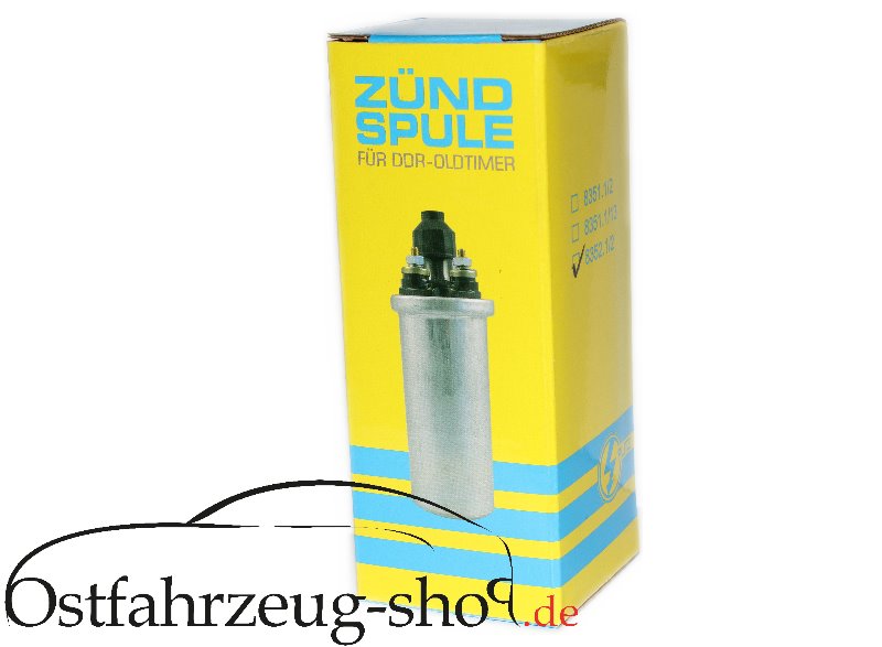 Zündspule 6 V/ 12 V, klein für Wartburg und Barkas B1000
