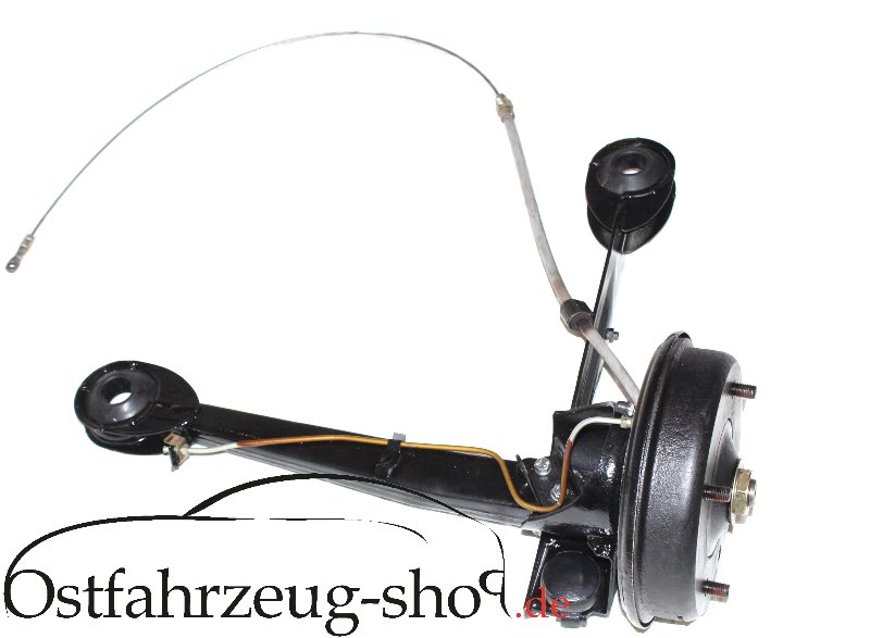 Dreieckslenker rechts hinten komplett für Blattfederausführung Trabant 601