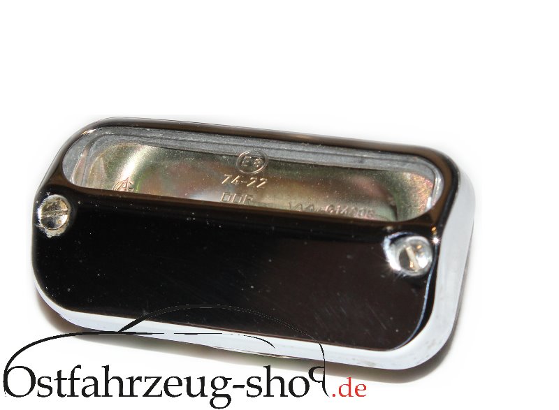 Chrom Kennzeichenleuchte für Wartburg 353