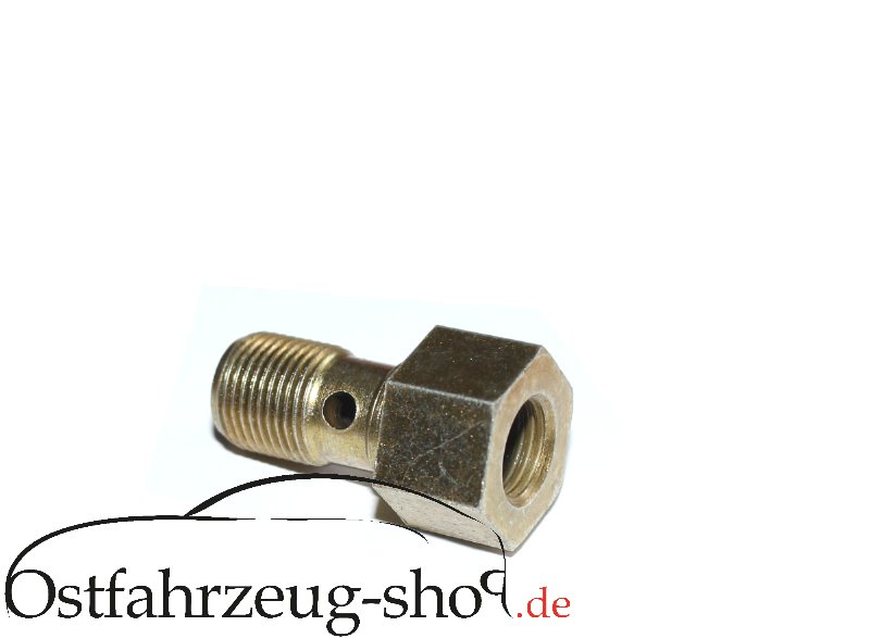 Hohlschraube für Hauptbremszylinder 2-Kreis Trabant 601