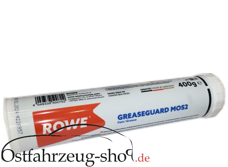 Fettpatrone MoS2 Schmierfett für Antriebsgelenke Kartusche 400 g Trabant 601 1.1, Wartburg, Barkas B1000