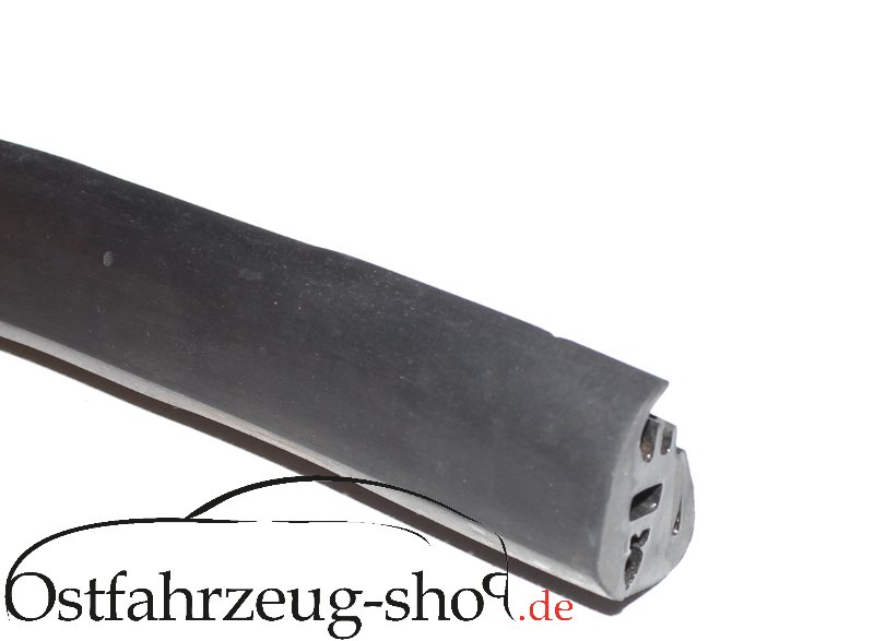 Dichtprofil für Front und Heckscheibe schwarz Trabant 601, 1.1