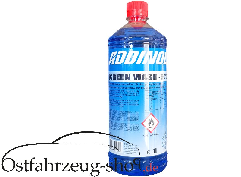 Scheibenreiniger "Screen Wash" Frostschutz Konzentrat bis -60°C - 1 Liter Flasche