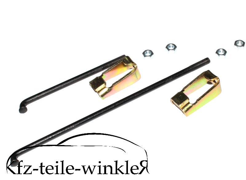 Tankbefestigung Set 8 teilig für Trabant 601