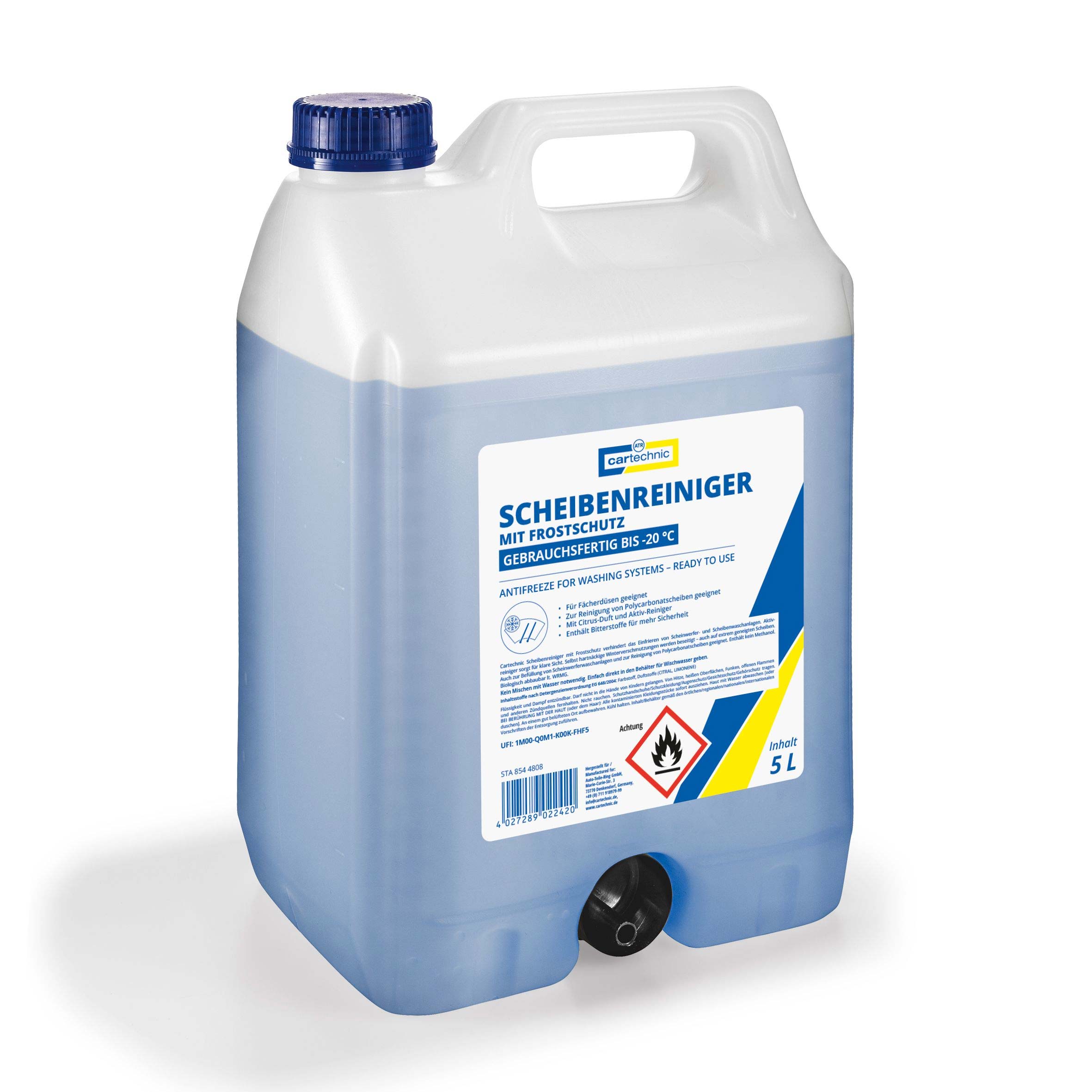 Scheibenreiniger / Scheibenfrostschutz bis -20°C für Trabant, Wartburg, Barkas B1000, Multicar
