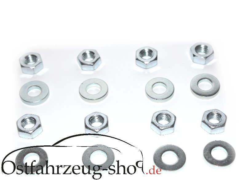Montageschrauben 16-teilig für Zylinderkopf Barkas B1000 Wartburg 353 Güte 10.9