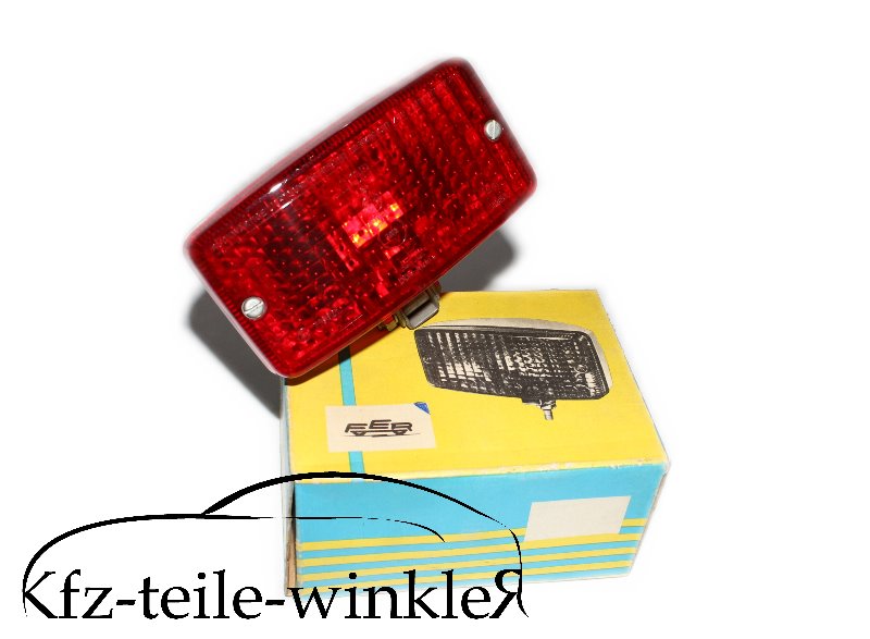 Nebelschlussleuchte schwarz für Trabant 600,601, Barkas, B1000