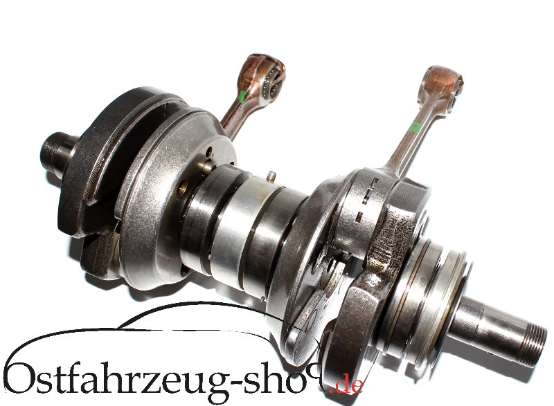 Kurbelwelle regeneriert mit Kolbenringabdichtung für Trabant 601
