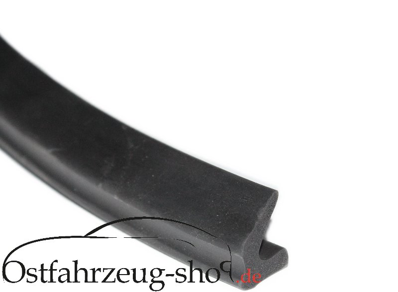 Dichtprofil schwarz für Heckklappe Trabant Kombi 500, 600, 601, 1.1