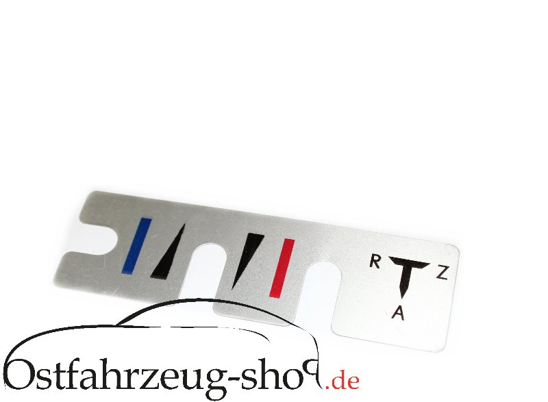 Symbol für Heizungs- und Benzinhahnregler Trabant 601