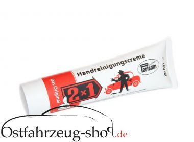 2x1" Handreingungscreme 100ml, Tube  zur Reinigung Ihrer Hände nach Trabant- Reparatur 