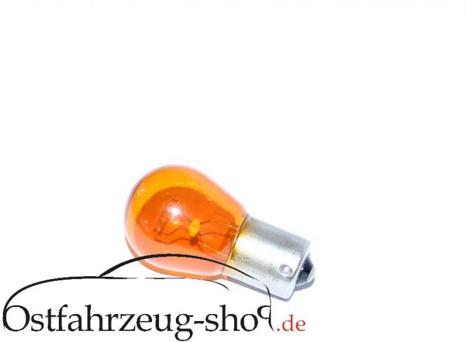 Glühlampe gelb, 12V/21W für Blinker Trabant 601 