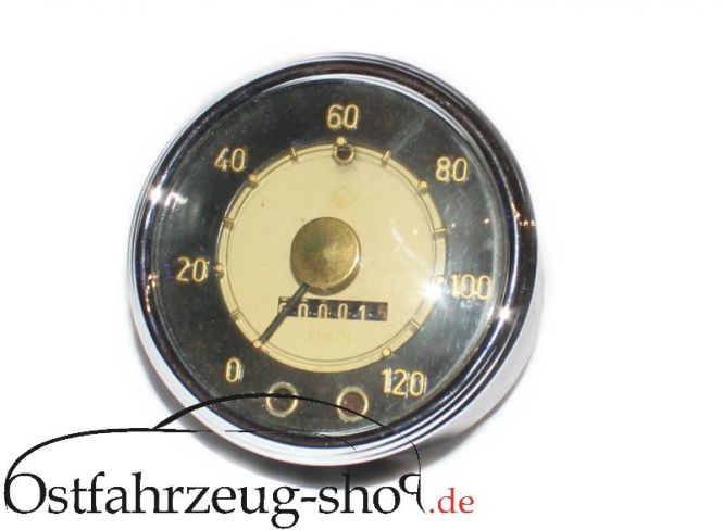 Tacho Goldpunkt regeneriert für Trabant 500, 600 