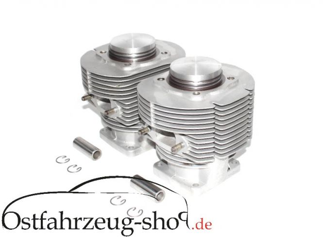 regenerierte Zylindergarnitur mit Kolben für  Trabant 601 26 PS 