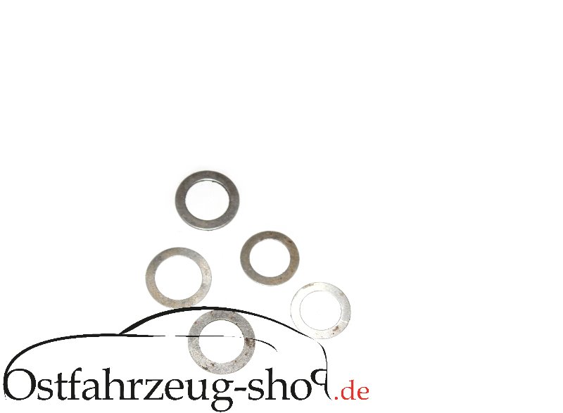 5x Ausgleichsscheiben für Federgabel Trabant 601