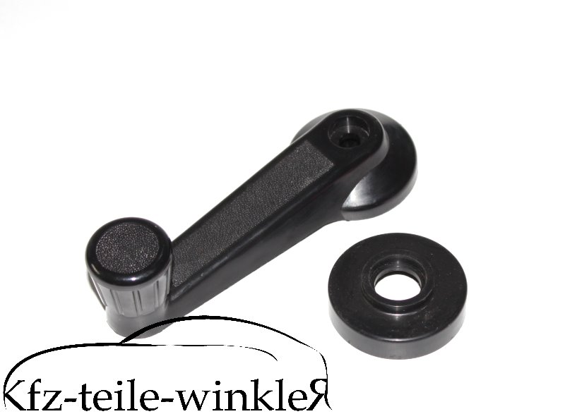 Fensterkurbel / Kurbel m. Rosette für Trabant 601, 1.1