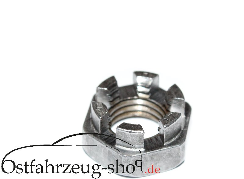 Mutter / Kronmutter für Federgabel Trabant 500, 600, 601