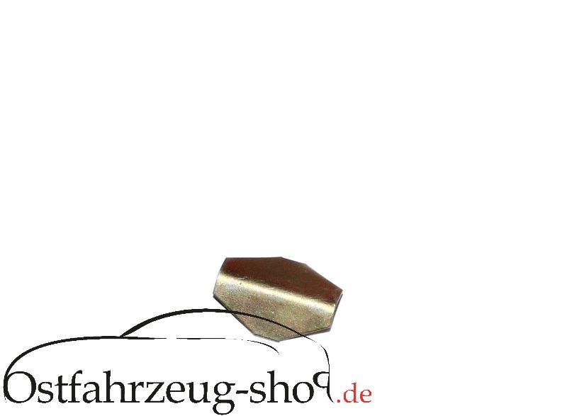 Halteblech für Kunststoffstoßecke Trabant 601