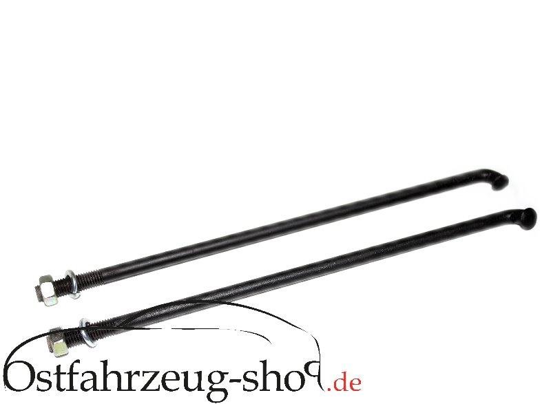 Set 6 teilig Batterie Montage-Streben für Trabant 601, 1.1